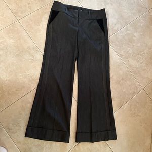 Gray Bebe cuffed pants size 10